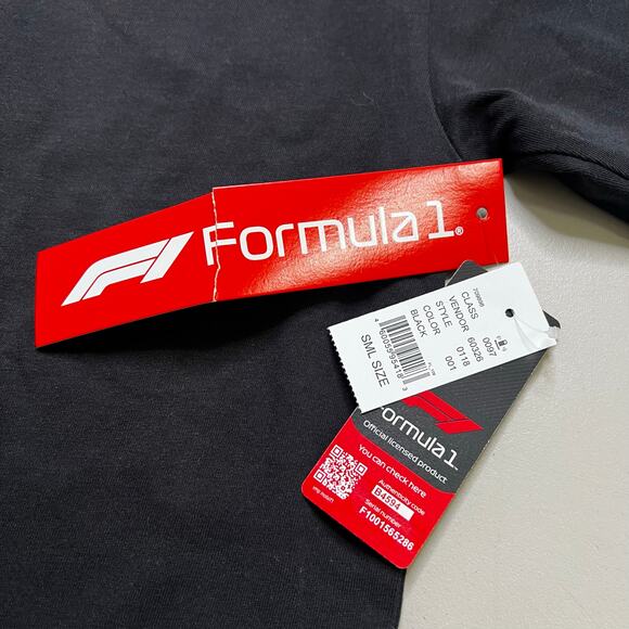 Vintage look Formula 1 PacSun T-Shirt Black Men’s Small New / Y2K / Race / - Picture 4 of 10